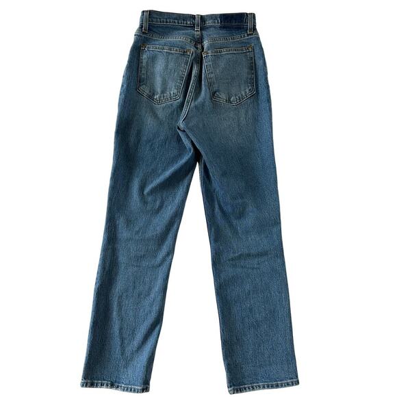 Abercrombie The 90s Straight Ultra High Rise Curve Love Size 26/2S - Picture 4 of 5